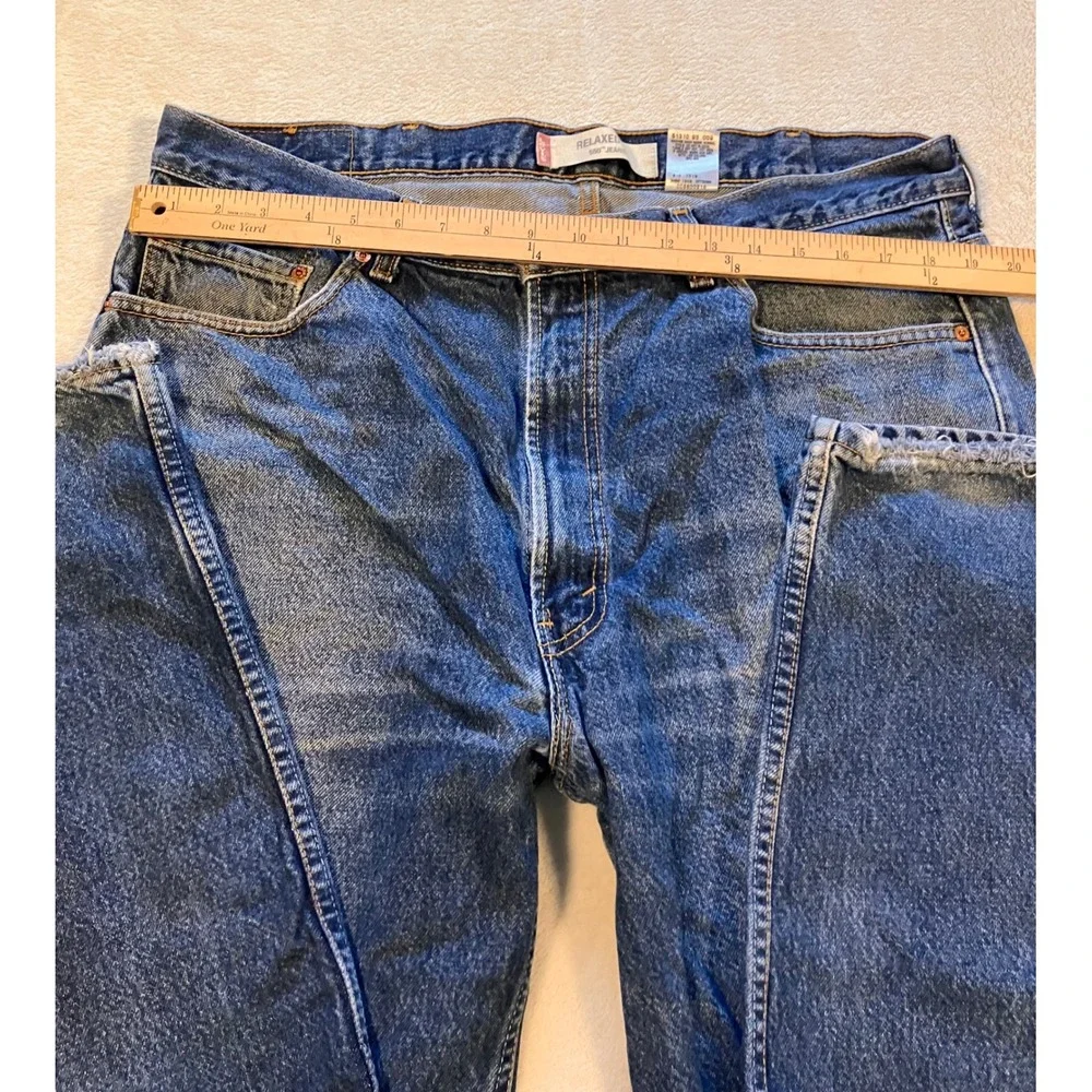 Levi's 550 Relaxed Fit Jeans Mens 40x30 Blue Medium Wash Denim Canada Made
